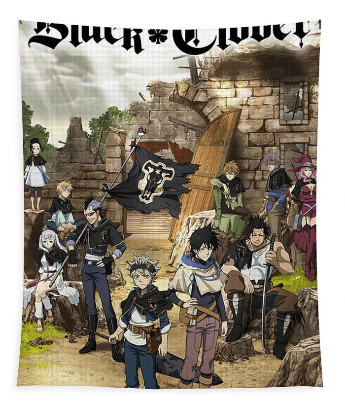 1 black clover yunshi loki - Anime Tapestry Store