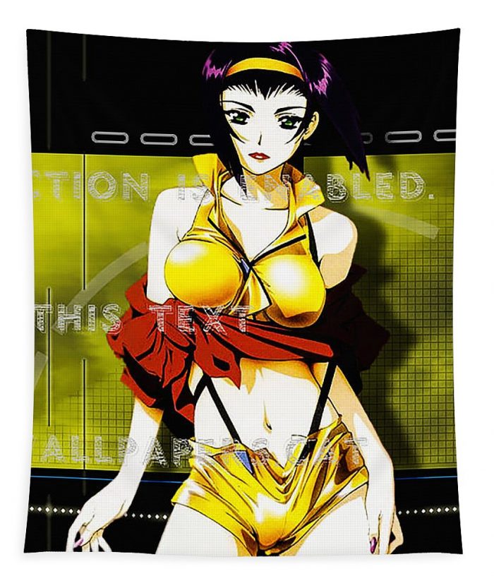 1 cowboy bebop rt hilton - Anime Tapestry Store