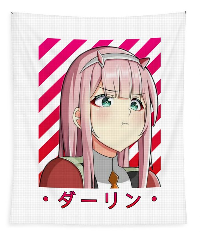 1 zero two from darling in the franxx elizabeth c henry transparent - Anime Tapestry Store