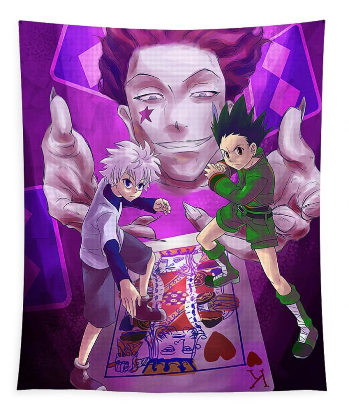 2 hisoka hunter x hunter lac lac - Anime Tapestry Store