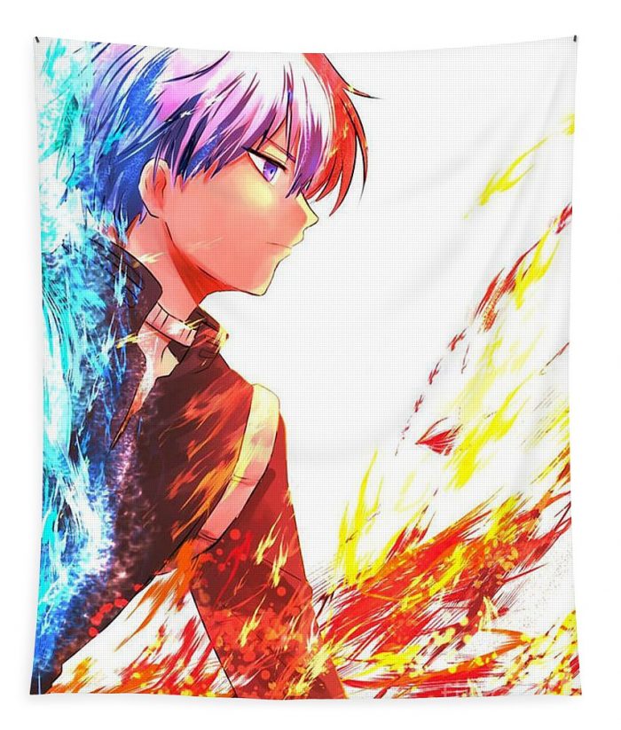 5 my hero academia todoroki shouto shirley k roman - Anime Tapestry Store