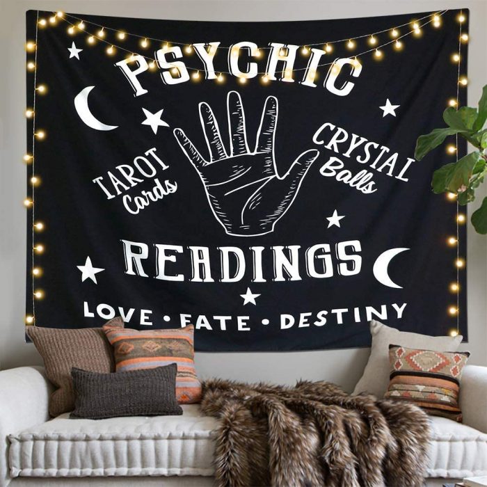 Tarot Spychic Tapestry Room Decor