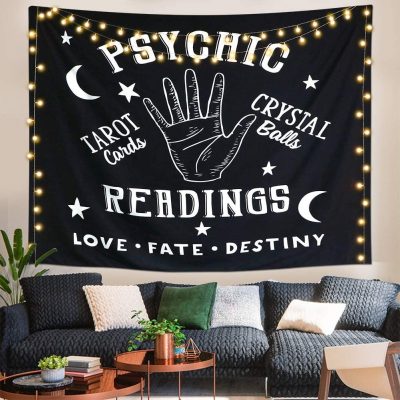 Tarot Spychic Tapestry Room Decor