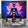 Yoga Meditation Wall Hanging Tapestry Room Decor