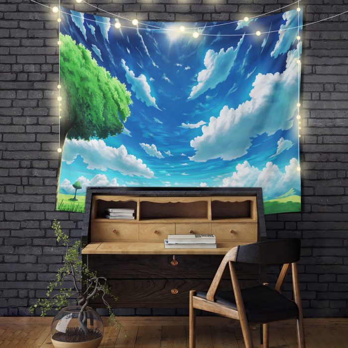 Anime Sky Tapestry Room Decor