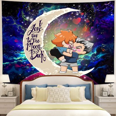 Bokuhina Moon And Back Galaxy Tapestry Room Decor