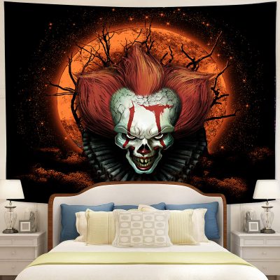 It Horror Movie Moonlight Tapestry Room Decor