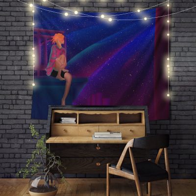 Lofi Chill Tapestry Room Decor