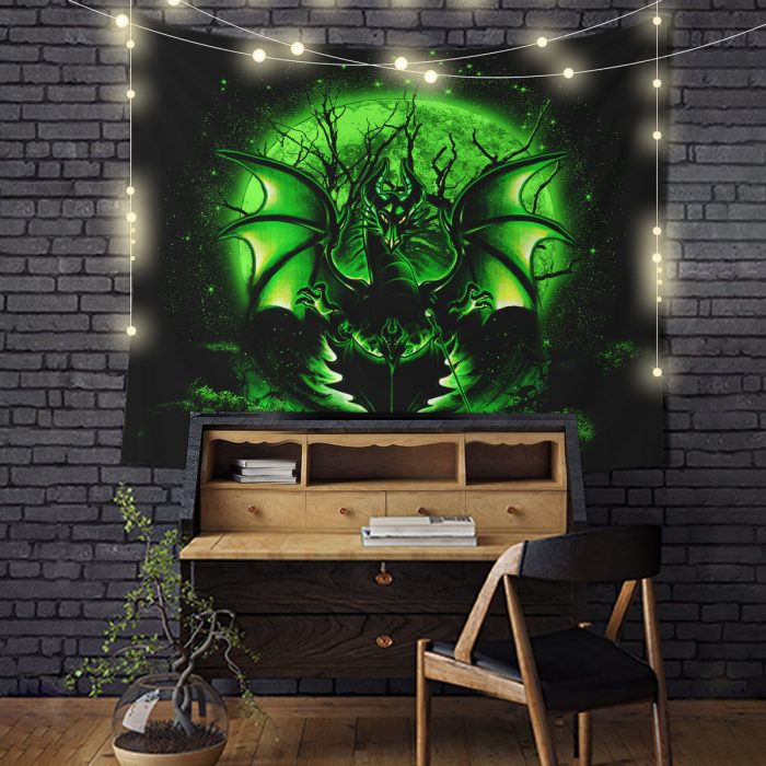 Maleficent Moonlight Tapestry Room Decor