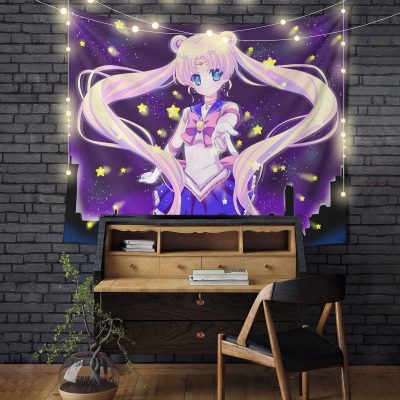 Sailor Moon Anime Girl Tapestry Room Decor