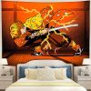 Zenitsu Demon Slayer Tapestry Room Decor