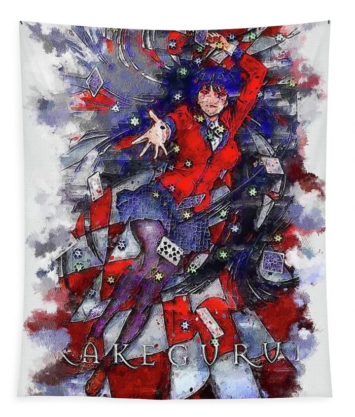 anime kakegurui franz elvie - Anime Tapestry Store