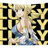 fairy tail lucy heartfilia name anime anime art transparent - Anime Tapestry Shop