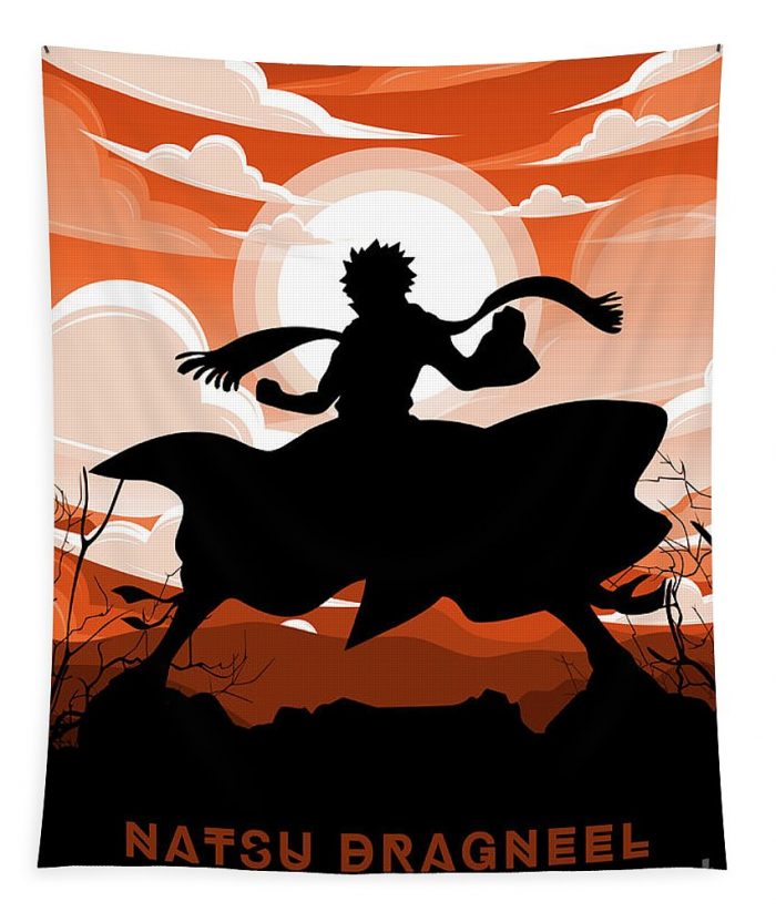 fairy tail natsu dragneel rosiana rosiana - Anime Tapestry Store