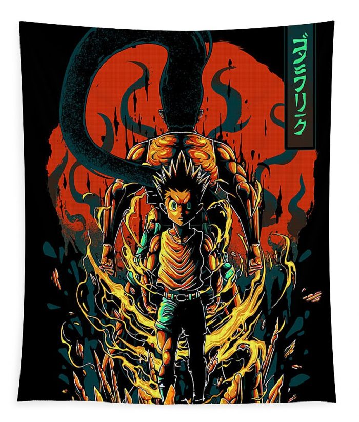 gon freecss hxh poster ronaldo bode patricia silva - Anime Tapestry Store