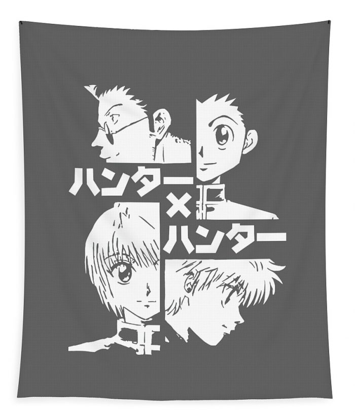 hunter x hunter 9 megan davis transparent - Anime Tapestry Store