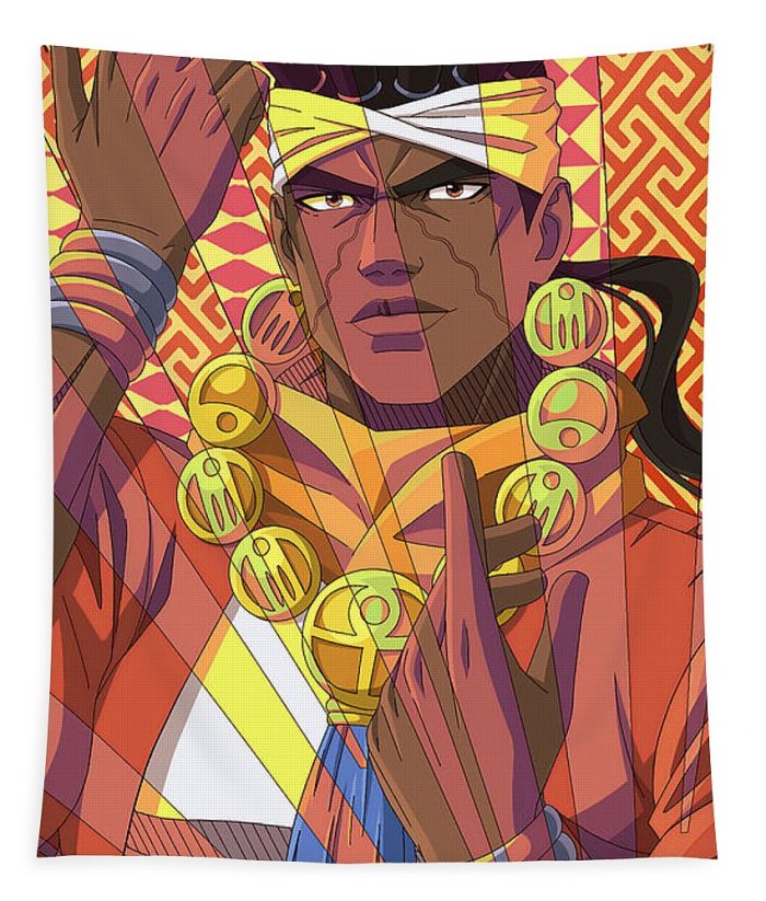 jojos bizarre adventure stardust crusaders 1 khoa nguyen - Anime Tapestry Store