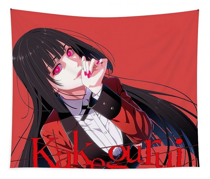 kakegurui yumeko edwards watson - Anime Tapestry Store