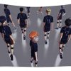 karasuno haikyuu to the top uhae mukou transparent - Anime Tapestry Shop