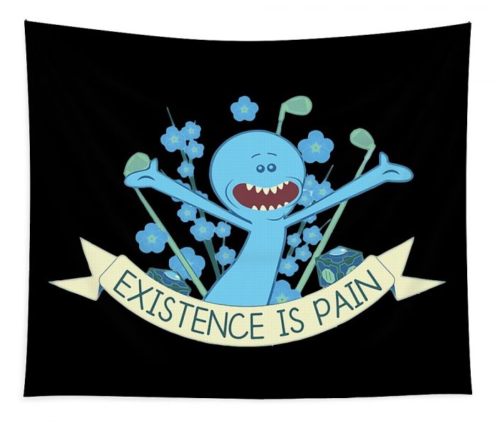 meeseeks and destroy maximilian nagel transparent - Anime Tapestry Store