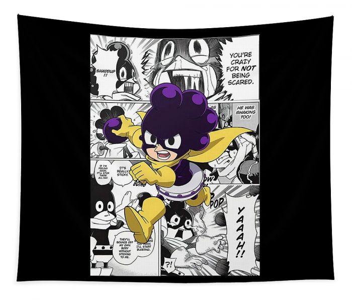 position go opponent minoru mineta my hero academia poster cute gift zery bart transparent - Anime Tapestry Store