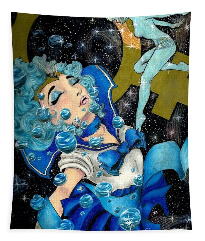 sailor mercury sarah mills - Anime Tapestry Store