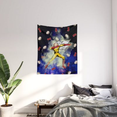 saitama power dab in sa tapestries 1 - Anime Tapestry Store