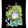 studio ghibli emah suhar transparent - Anime Tapestry Store