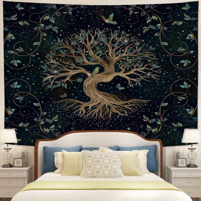 Tree Of Life Art Tapestry Room Decor