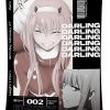 zero two darling in the franxx anime girl home hanging art michael goodwin - Anime Tapestry Store